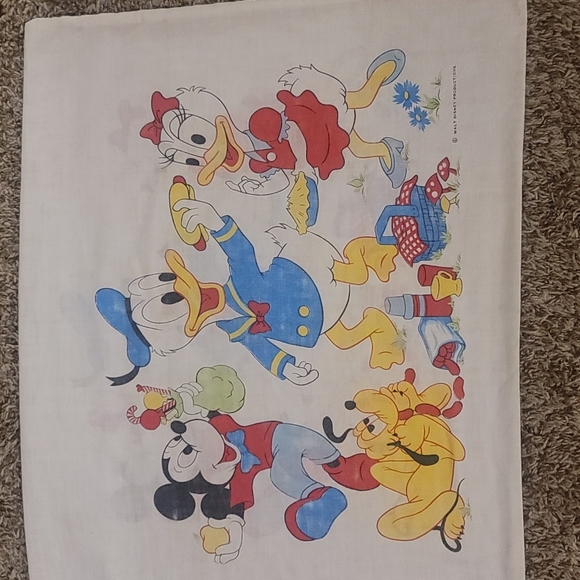 1960's Vintage Walt Disney Pillow Case - Picture 5 of 6